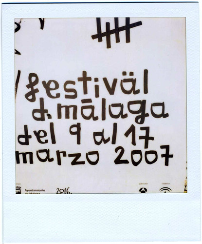 Cartel X festival de málaga