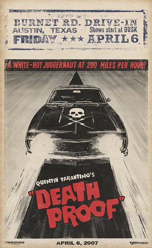 Cartel película death proof lo último de quentin tarantino proyecto grindhouse