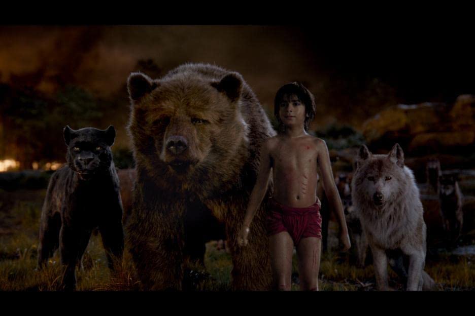 Mowgli y sus amigos de la selva